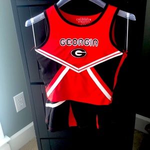 UGA 5T Girl Cheerleaders Outfit